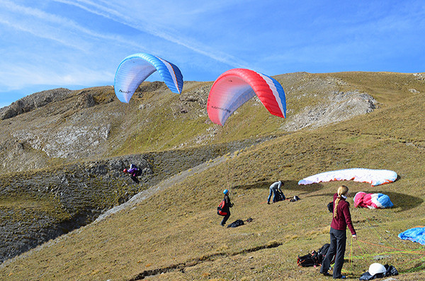 Vol en parapente à Risoul