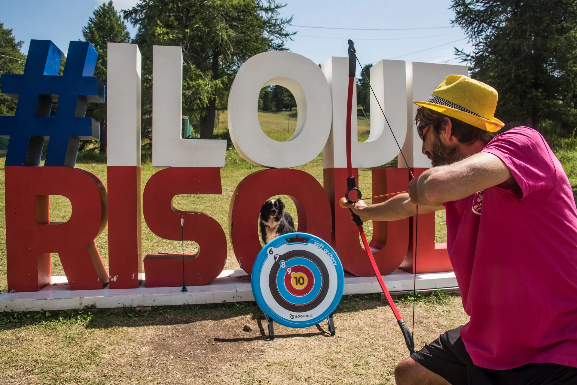 Tir à l'arc à Risoul