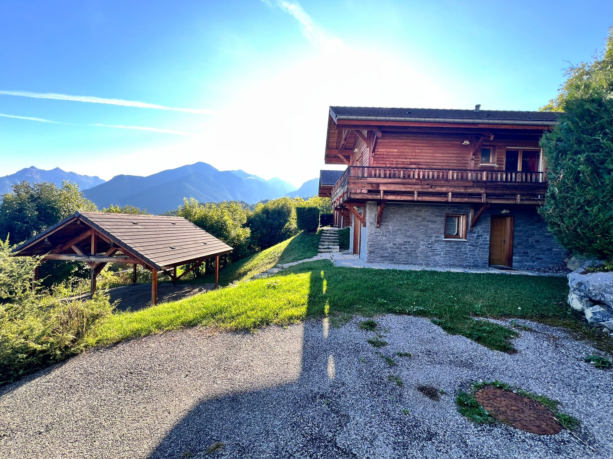 Vue panoramique du Chalet L'Écrin